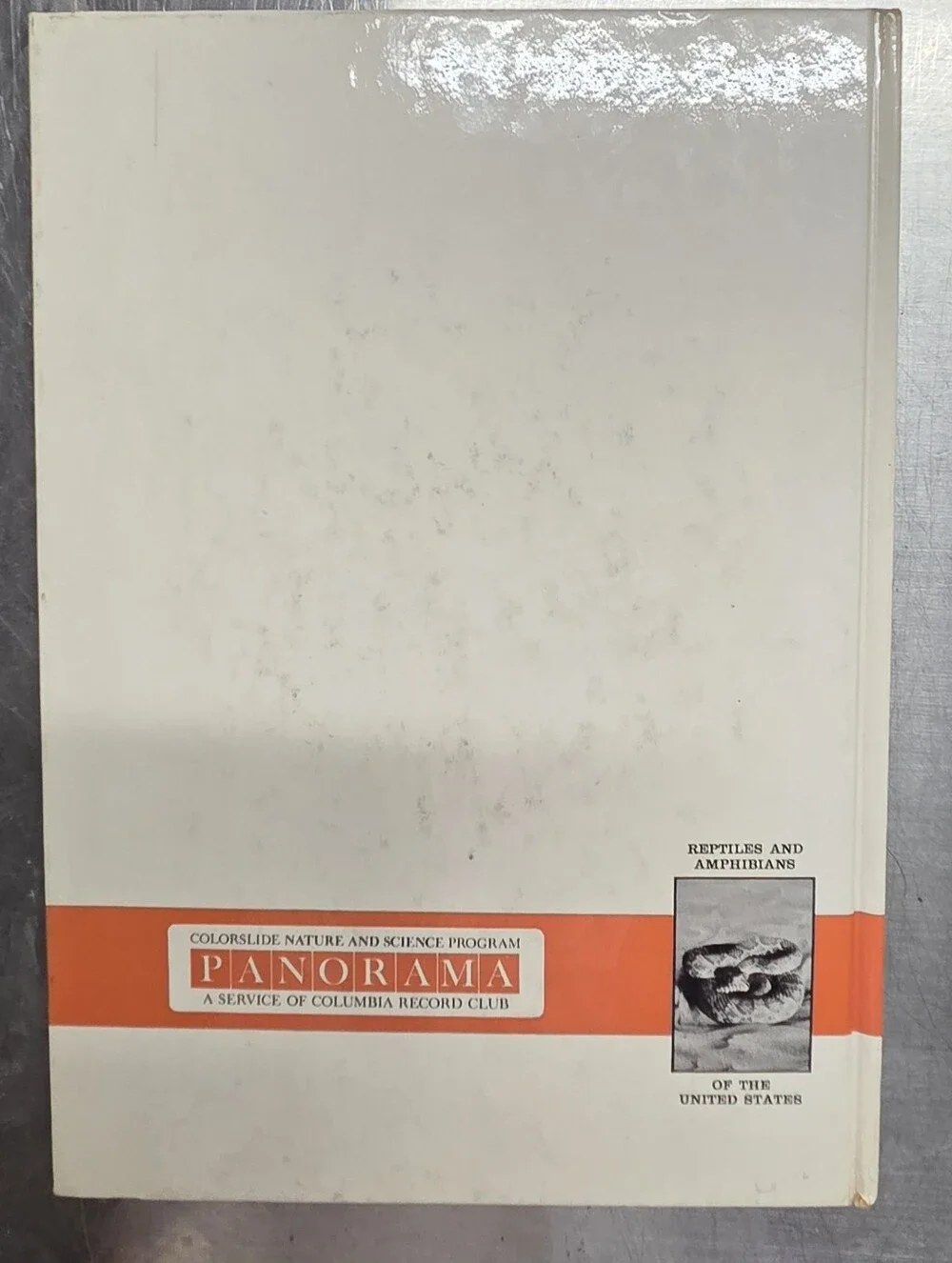 Reptiles and Amphibians of the United States- Orange Field Guide, Slides & Vinyl